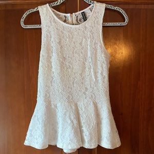 Lace Formal Tank